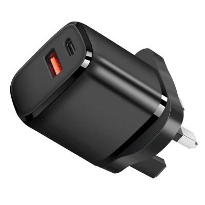 Китай USB A + C PD быстрый зарядщик 30 Вт складной плагин стенный зарядщик 3.0/ PPS протокольный адаптер питания продается