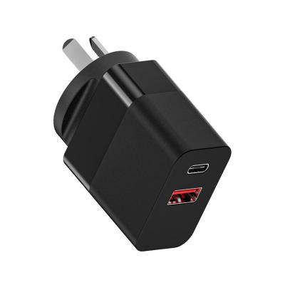 Κίνα Δύο θύρες γρήγορης φόρτισης τύπου C Wall Plug Adapter 25W για Samsung Galaxy προς πώληση