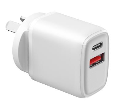 Chine US/EU/KR prise QC 3.0 port USB chargeur rapide 25W Pour iPhone15 Samaung HUAWEI OPPO VIVO à vendre