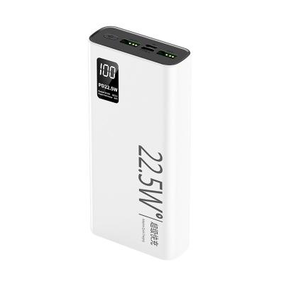 China Custom Logo Mini Power Bank PD 22.5W Fast Charging 20000mah With LED Display for sale