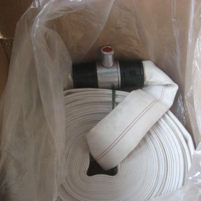 China Fire Fighting Hose 1 1/2inch, 2.5inch 25m With British Snap Fire Hose Couplings PVC Fire Hose for sale