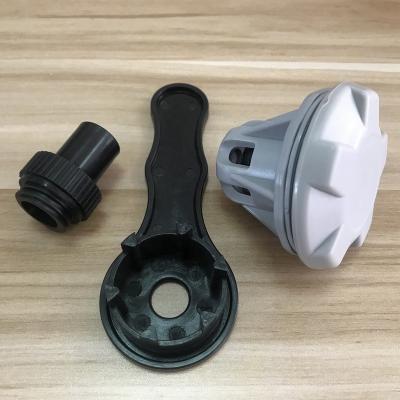 China General Inflatable Boat Valve For Spare Inflatable Durable Accessories Plastic Canoe Kayak Boat Air Charge Valves Adapter Wrench for sale