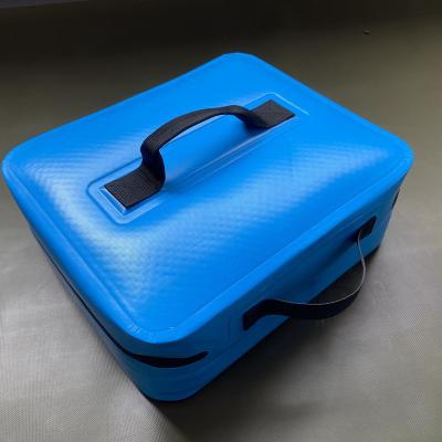 China Modern Waterproof TPU Bin Zipper Storage Box Household Storage Filter Frame Organizer For Medicine Clothes Factory Available Custom Made for sale