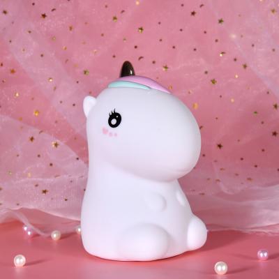 China Babies and Kids Unicorn Silicone Light for sale