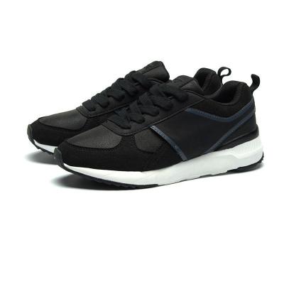 China Fashion Trend Designer Custom Black Fashion Luxury Sneakers For Men for sale