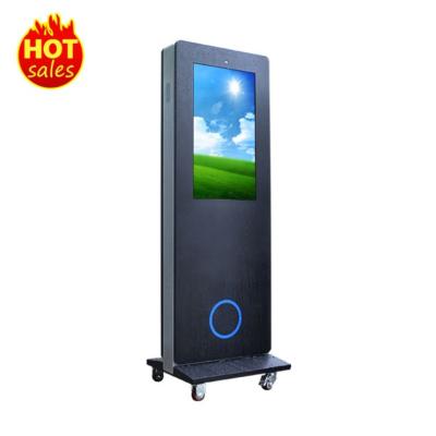 China 32 inch outdoor add 21 inch multi screen outdoor totem advertising lcd screens outdoor digital signage for sale