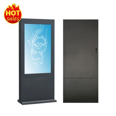 China Double Sided LED Advertisement Display 1250 mm * 1750 mm P3.91 Outdoor LED Double Sided Outdoor Signage Digital Information Kiosk Totem for sale