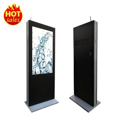 China Outdoor 49' Floor Standing Android Digital Signage And Advertising Display for sale