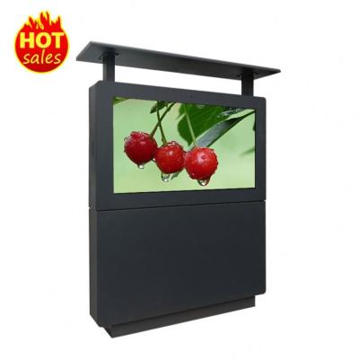 China Big Large Outdoor Advertising LCD Display Screen TV Floor Stand Digital Signage Kiosk for sale