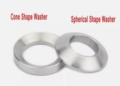 China Nickel Alloy Spherical Seat Washer High Strength Countersunk Head Conical Seat Washers for sale