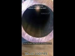 monel 400 n04400 nickel alloy seamless pipe / seamless round tube for gas and oil