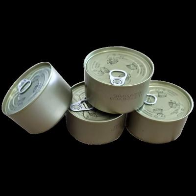 China Cheap Empty Food Grade Food Grade Tuna Can For Seafood Sardine Mackerel Tins Packaging For Wholesale for sale