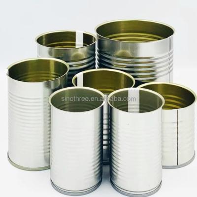 China Food Tin Can Manufacturer Empty Food Wholesale Price Metal Latas Cans For Tomato Sauce Meat Soup for sale