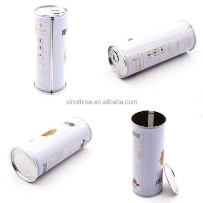 China Food 250ml Empty 330ml Juice Tea Tin Can Grade Beverage And Edible Can Tin /Custom Tin Cans With Logo For Wholesale for sale