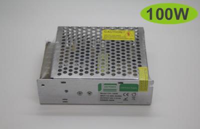 中国 高い信頼性 12V DC 100W は軽いストリップの電源を 110V - 240V 入力導きました 販売のため