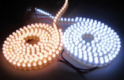 China Outdoor Waterproof Flex Car Led Strip Lights in White / Warm white for Decoration for sale