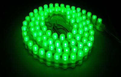 China High power 72leds Waterproof Green Car Led Strip Lights Side emitting led strip 2800K - 3200K for sale