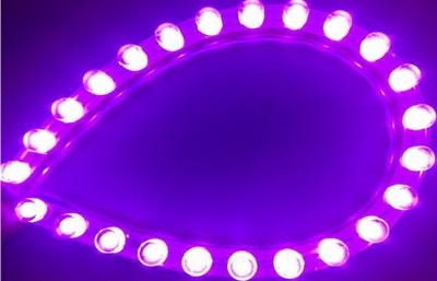 China IP68 Purple Car Led Strip Lights for sale