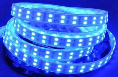 China Einzelne Farbe IP65 flexibler RGB führte blaue 5050SMD LED Neonbeleuchtung des Streifen-600pcs zu verkaufen