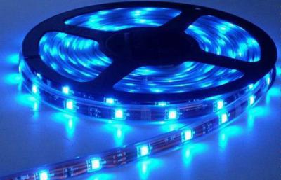 China De blauwe Binnendc12v RGB geleide flexibele strook SMD2835 5m Epistar van 3000K leidde FCC van strookrohs Te koop