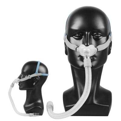 China CPAP Sleep Apnoea Therapy Nasal Pillow CPAP Mask With Headgear Nasal Pillow Mask for sale