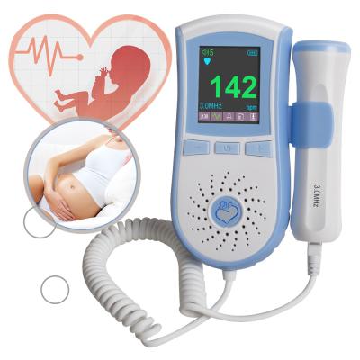 China US USA free shipping 3MHz Doppler fetal heart baby prenatal heart monitor carejoy for sale