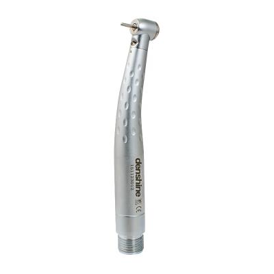 China Denshine Dental Handpiece 2 Hole Fast Speed ​​Fiber Optic LED Handpiece Standard Quiet and Stable Torque Push Button Water Jet 3 2 Hole for sale