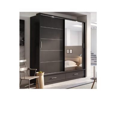 China Beautiful Latest Wardrobe Customized Design Wooden Wardrobe Bedroom Furniture for sale