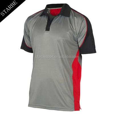 China High Quality Anti-Wrinkle Quick Dry 100% Polyester Men Golf Polo Shirt for sale