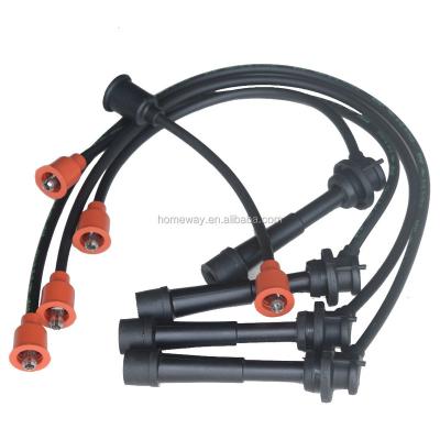 China Silicone Spark Plug Cable For SUZUKI G16A 16V Escudo TD01W Samurai Vitara Cabrio SJ413 OEM 33700-58B21 33700-57B21 33700-58B20 for sale