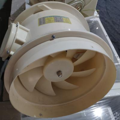 China Laboratory Ventilation 1850m3/h PP Axial Flow Fan 110v 120v for Lab Fume Hood Use for sale