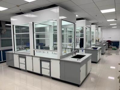 Chine Le CE a délivré un certificat le type dessus de Benchtop de Tableau de Cabinet de vapeur de laboratoire tout le capot en acier de vapeur de laboratoire à vendre