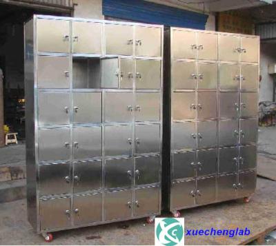 China Laboratory Storage Cupboard Stainless Lab Furniture Stainless Steel Wardrobe Stainless Steel Locker for sale