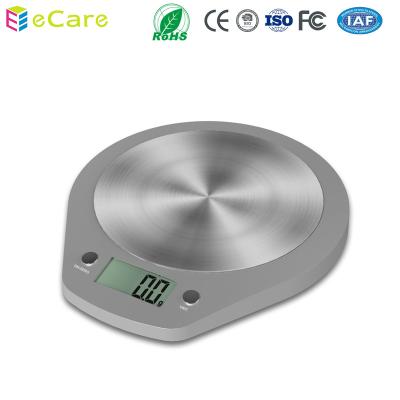 China With Tray Gray Scale IC203 -1 1g/0.1oz/1ml/0.1fi:oz Stainless Steel DIS Platform Digital Multifunctional Food Kitchen Scale for sale