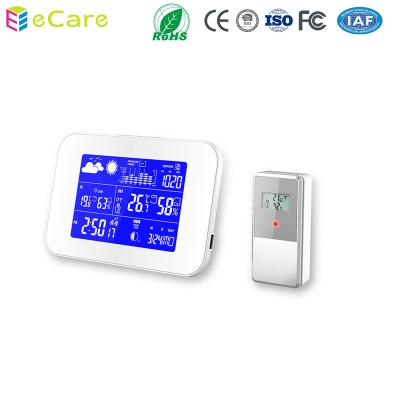 China Professional USB interface charging weather station, home weather station, digital weather station for sale