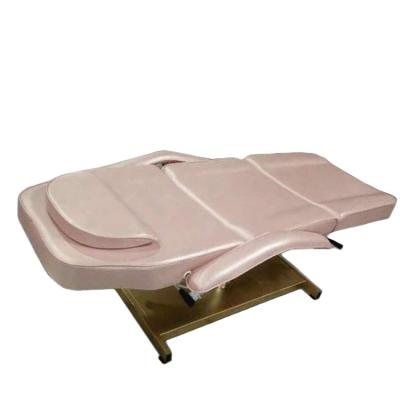 China Bomacy Cosmetics Stable Comfortable Adjustable Facial Bed Electric Beauty Bed for sale