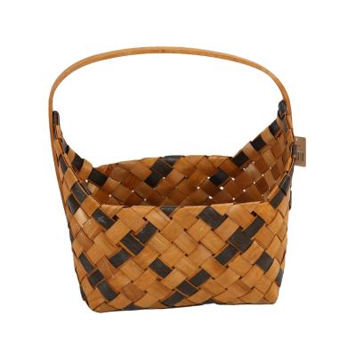 China Folding Amazon Sells Chinese Fir Wood Storage Baskets In Portable Packing Bags for sale