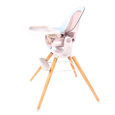 China Modern hot selling plastic rotating highchair children baby eat high feeding dining chair 360 degree rotation baby highchair for sale