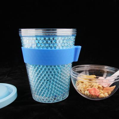 China With Handle OEM Factory Sale Plastic Cups Hot Selling Juice Plastic Cups Directly Reusable for sale