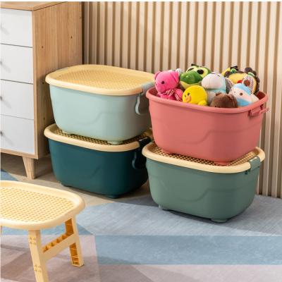 China Toy Box Storage Bin Children's Toy Storage Box Wholesale Toy Multi-Function Viable Storage Box for sale