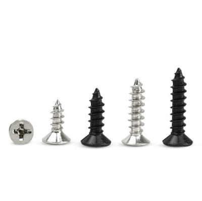 China Electronic Carbon Steel KA/FA Screw Plating Head Nickel Countersunk Tapping Screw m2 m2. 3 M3 M3 M3.5, M4 M5 for sale