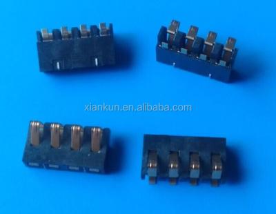 China PCB 4 Pin Mobile Phone Battery Connector for sale