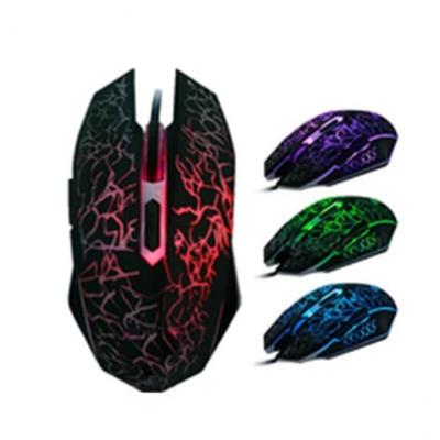 China Fashion Plug and Play Style Lighting 6D USB Wired Glowing Optical Gaming Mouse Gaming Computer Gaming Mice for sale