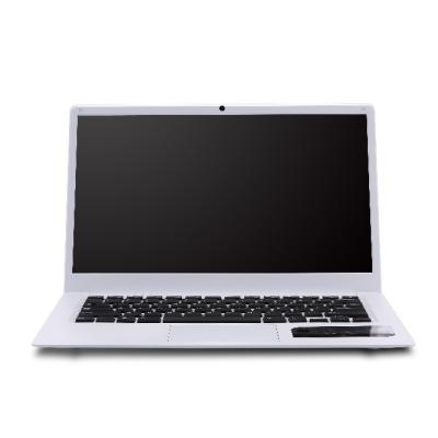 China 14.1 Inch Ultrabook 4GB RAM 64GB EMMC Laptop Intel Atom X5-Z8350 Quad Core IPS Frameless Screen Camera for sale