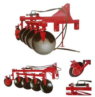 China 1LYDP series farm tractor mounted two-ways hydraulic turning disc plough,working depth 250-300mm for sale