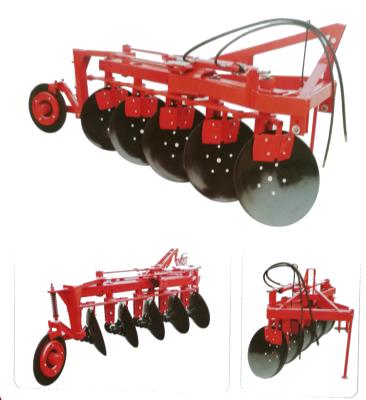 China 1LY(SX) series boron steel 3 point hydraulic reversible turning disc plough with 660mm disc diameter for sale