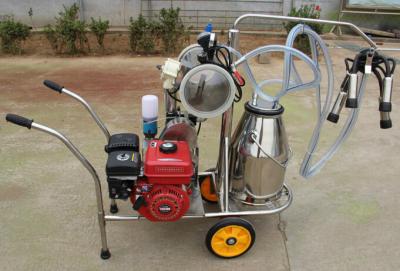 China XD32Q Vacuum Pump gasoline-engine driven and electric motor-driven mobile milking machine for sale