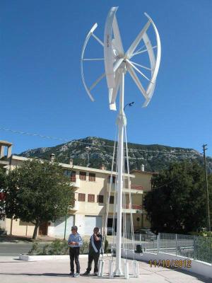 China 5KW vertical axis wind turbine for sale