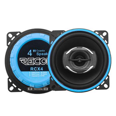 China RCX4 Echo Series 4-Inch Portable Recoil Car Audio Coaxial Speaker System, Sold in Pairs for sale