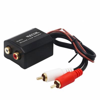 China Audio signals back off GLIRCA 2-Channel RCA Ground Loop Stereo Isolator, designed for audio signals, eliminate noise for sale